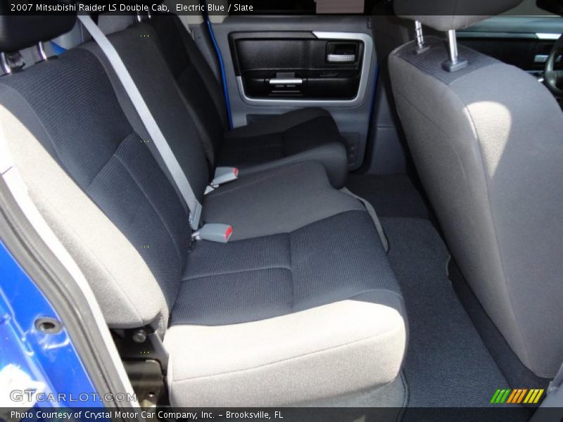 Electric Blue / Slate 2007 Mitsubishi Raider LS Double Cab