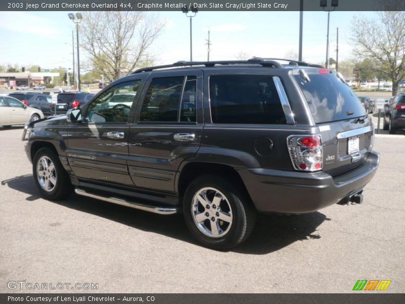 Graphite Metallic / Dark Slate Gray/Light Slate Gray 2003 Jeep Grand Cherokee Overland 4x4