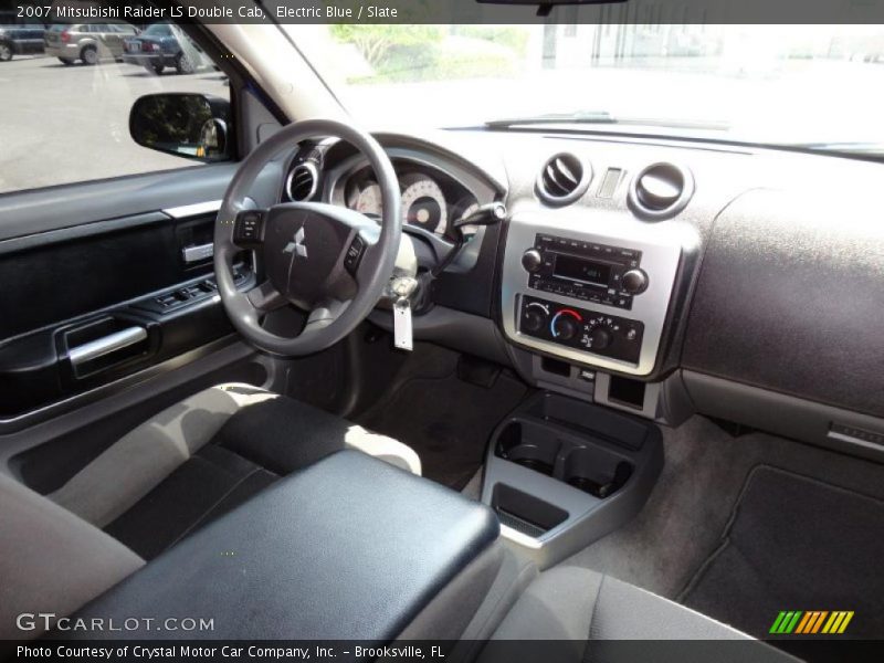 Electric Blue / Slate 2007 Mitsubishi Raider LS Double Cab