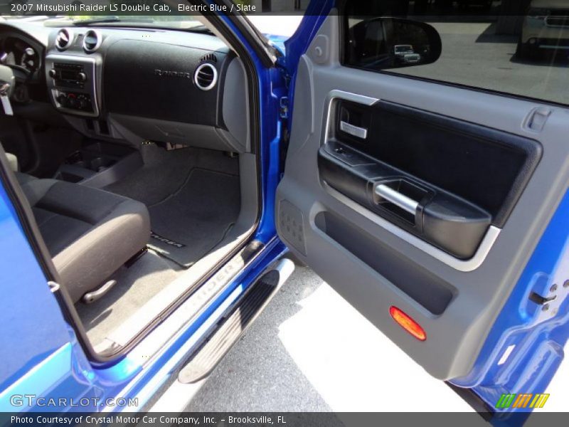 Electric Blue / Slate 2007 Mitsubishi Raider LS Double Cab