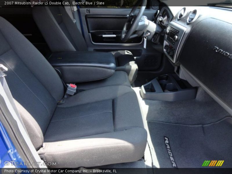 Electric Blue / Slate 2007 Mitsubishi Raider LS Double Cab