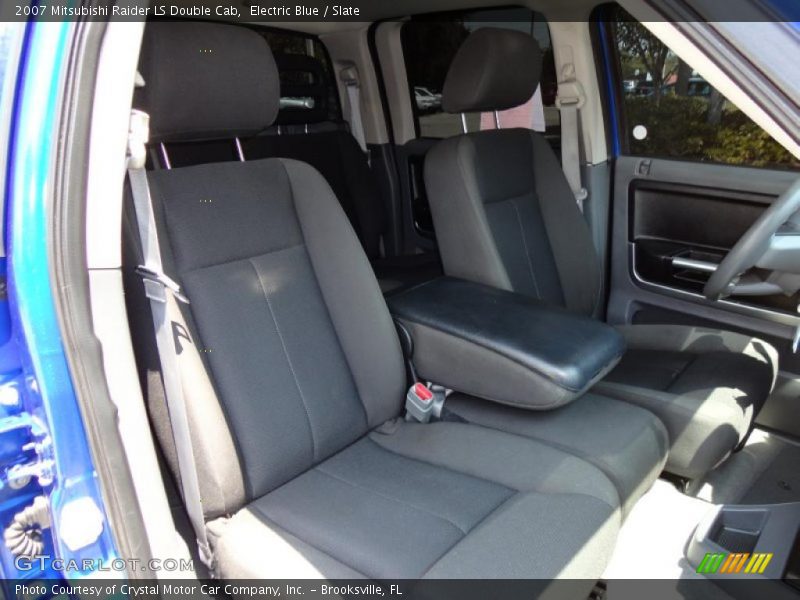 Electric Blue / Slate 2007 Mitsubishi Raider LS Double Cab