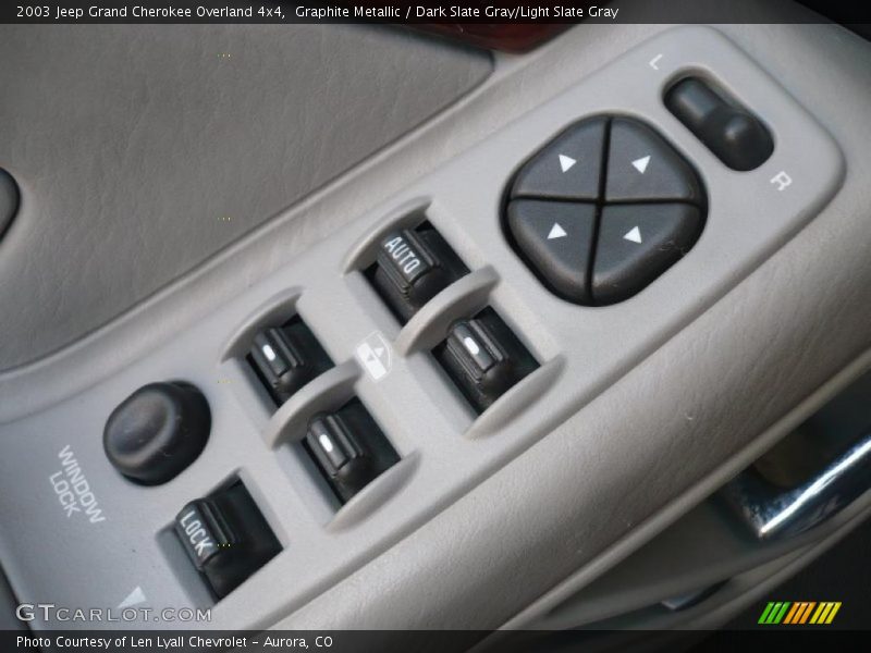 Controls of 2003 Grand Cherokee Overland 4x4