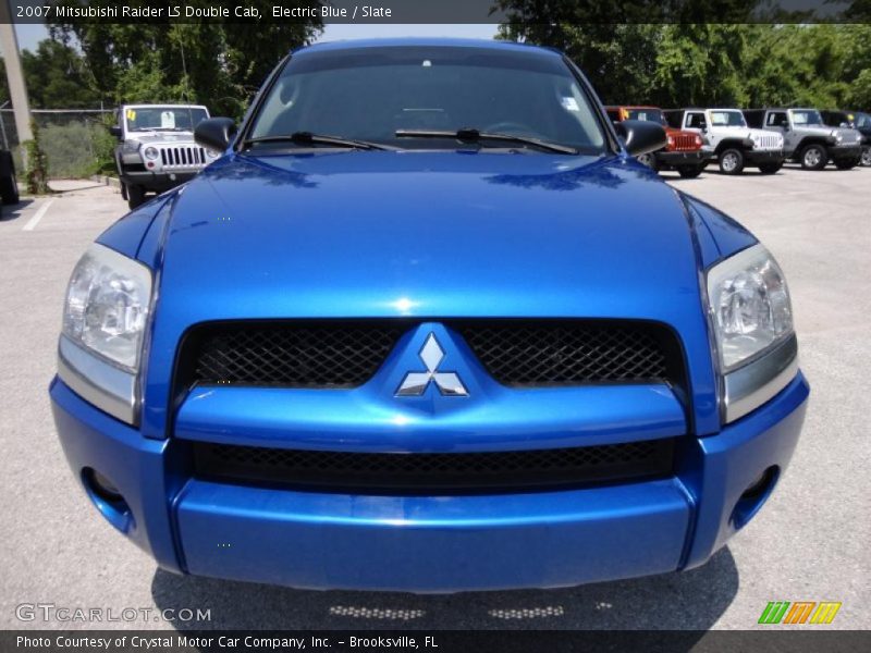 Electric Blue / Slate 2007 Mitsubishi Raider LS Double Cab