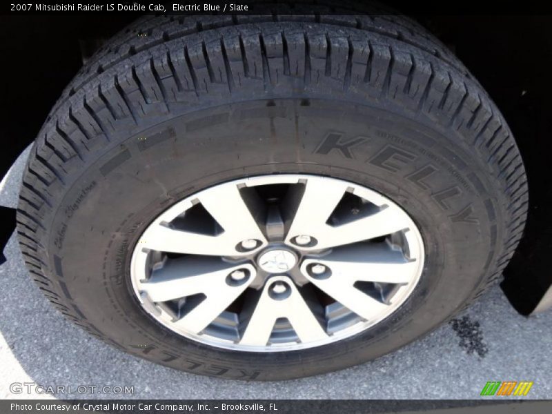 Electric Blue / Slate 2007 Mitsubishi Raider LS Double Cab