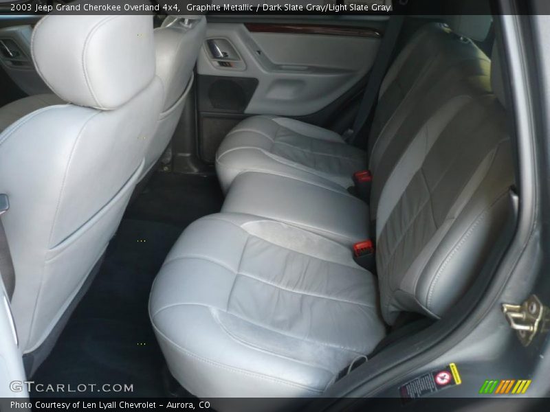 Graphite Metallic / Dark Slate Gray/Light Slate Gray 2003 Jeep Grand Cherokee Overland 4x4