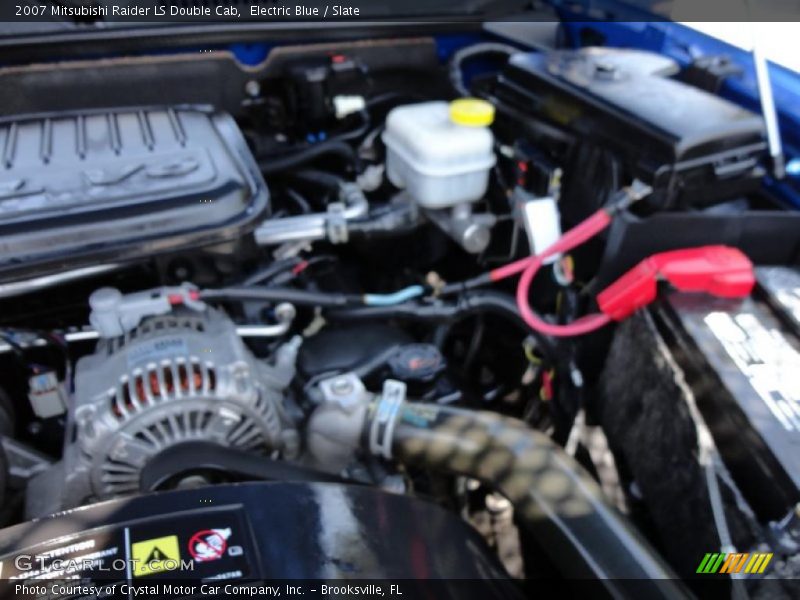Electric Blue / Slate 2007 Mitsubishi Raider LS Double Cab
