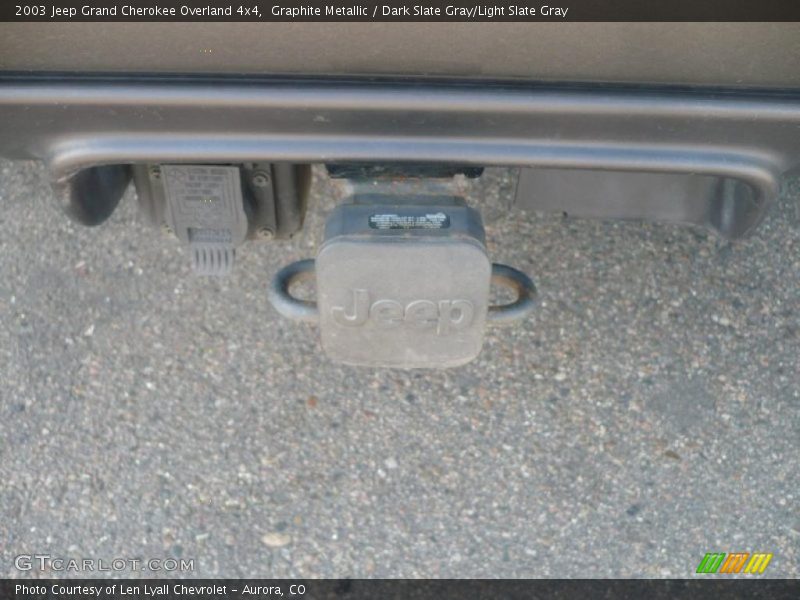 Graphite Metallic / Dark Slate Gray/Light Slate Gray 2003 Jeep Grand Cherokee Overland 4x4