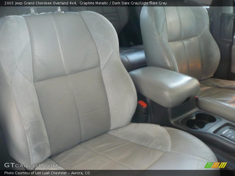 Graphite Metallic / Dark Slate Gray/Light Slate Gray 2003 Jeep Grand Cherokee Overland 4x4