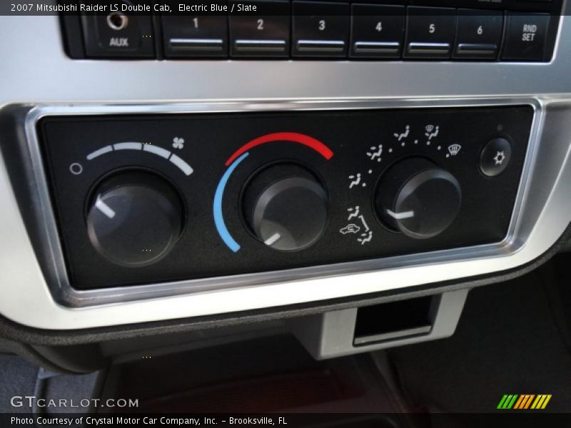 Electric Blue / Slate 2007 Mitsubishi Raider LS Double Cab