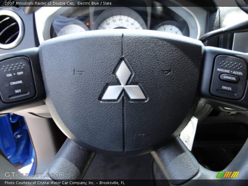 Electric Blue / Slate 2007 Mitsubishi Raider LS Double Cab