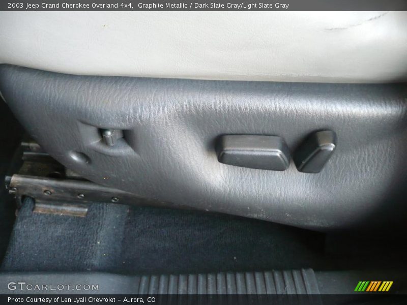 Graphite Metallic / Dark Slate Gray/Light Slate Gray 2003 Jeep Grand Cherokee Overland 4x4