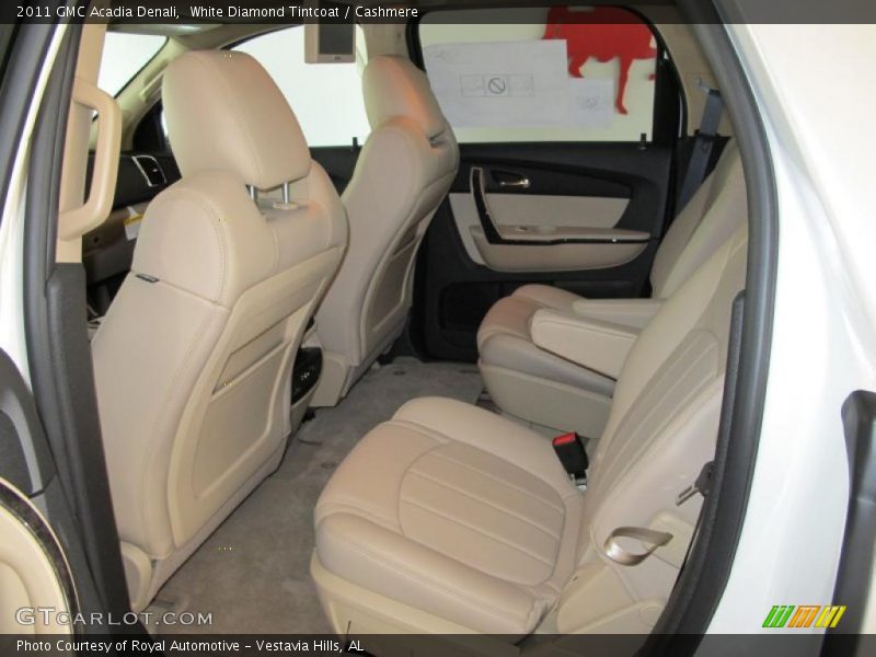 White Diamond Tintcoat / Cashmere 2011 GMC Acadia Denali