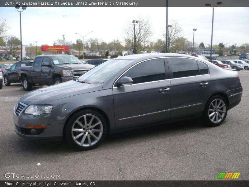 United Grey Metallic / Classic Grey 2007 Volkswagen Passat 2.0T Sedan