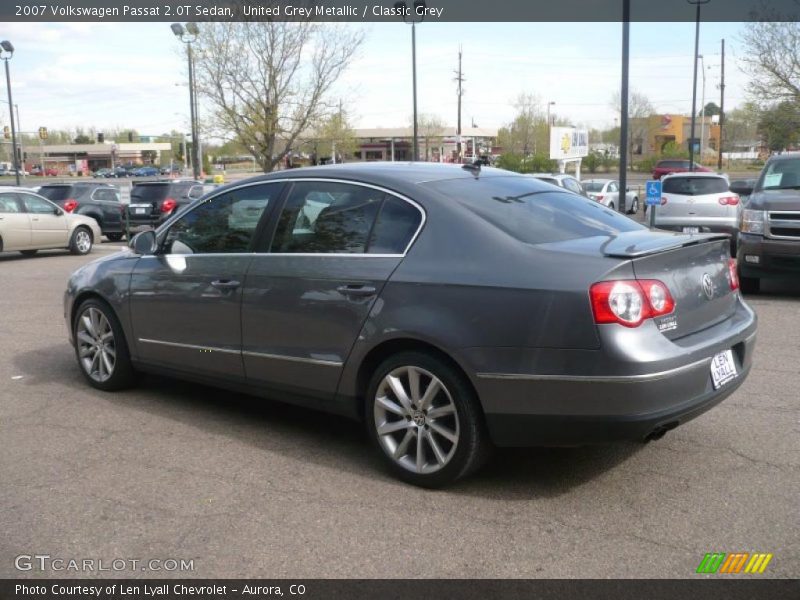 United Grey Metallic / Classic Grey 2007 Volkswagen Passat 2.0T Sedan