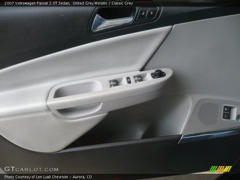 United Grey Metallic / Classic Grey 2007 Volkswagen Passat 2.0T Sedan