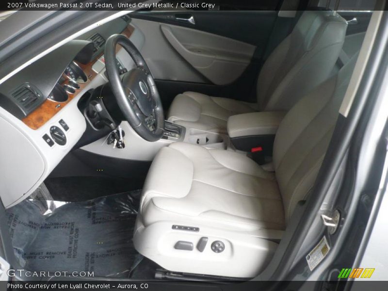 United Grey Metallic / Classic Grey 2007 Volkswagen Passat 2.0T Sedan