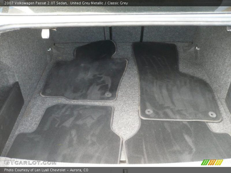 United Grey Metallic / Classic Grey 2007 Volkswagen Passat 2.0T Sedan