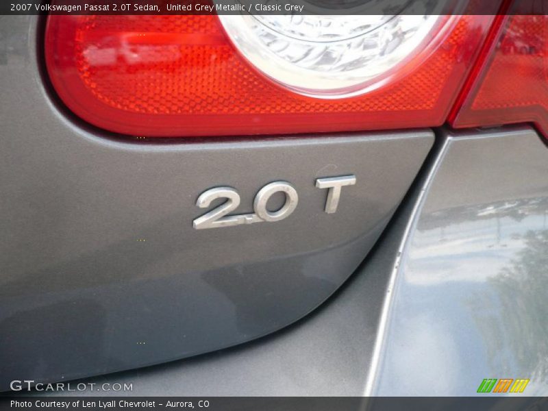 United Grey Metallic / Classic Grey 2007 Volkswagen Passat 2.0T Sedan