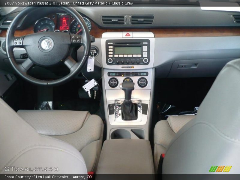 United Grey Metallic / Classic Grey 2007 Volkswagen Passat 2.0T Sedan