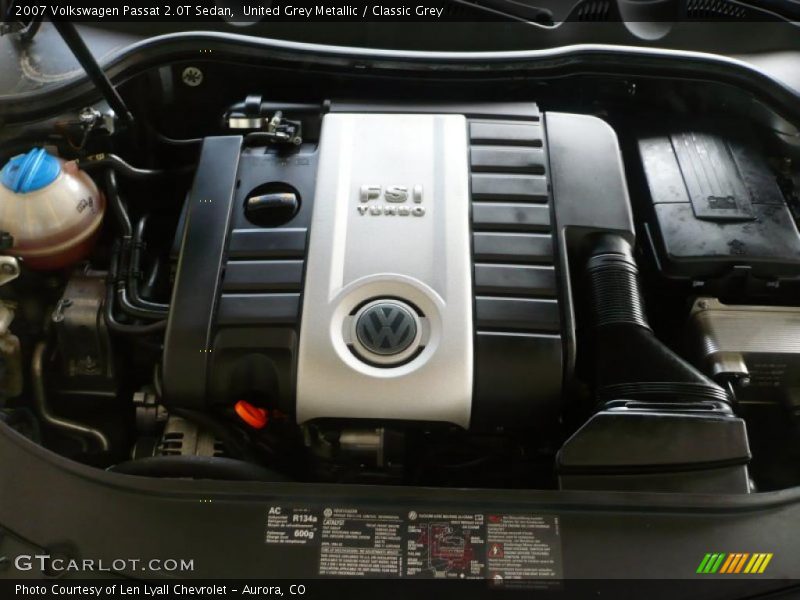 United Grey Metallic / Classic Grey 2007 Volkswagen Passat 2.0T Sedan