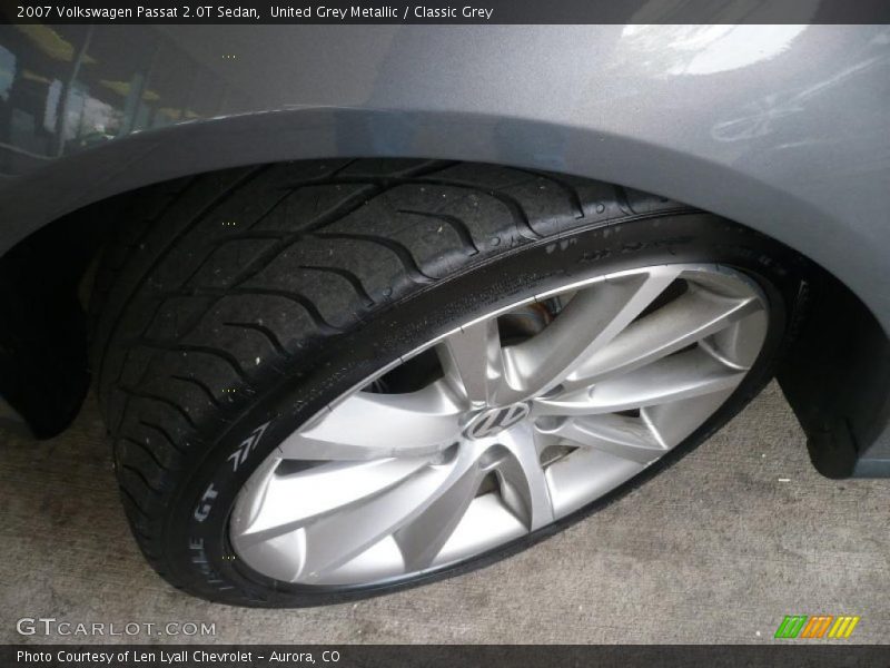 United Grey Metallic / Classic Grey 2007 Volkswagen Passat 2.0T Sedan