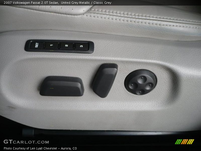 United Grey Metallic / Classic Grey 2007 Volkswagen Passat 2.0T Sedan