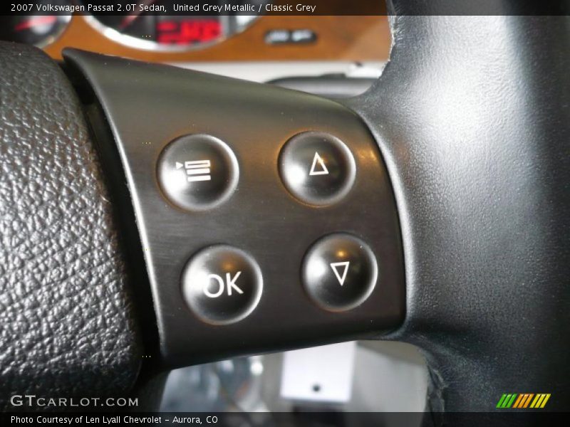 United Grey Metallic / Classic Grey 2007 Volkswagen Passat 2.0T Sedan