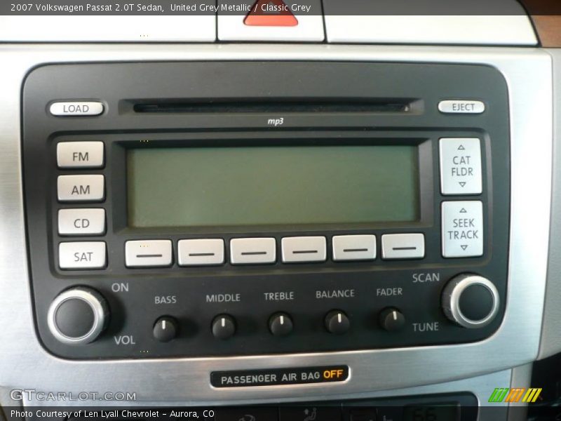 United Grey Metallic / Classic Grey 2007 Volkswagen Passat 2.0T Sedan