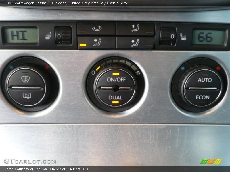 United Grey Metallic / Classic Grey 2007 Volkswagen Passat 2.0T Sedan