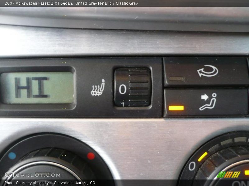 United Grey Metallic / Classic Grey 2007 Volkswagen Passat 2.0T Sedan