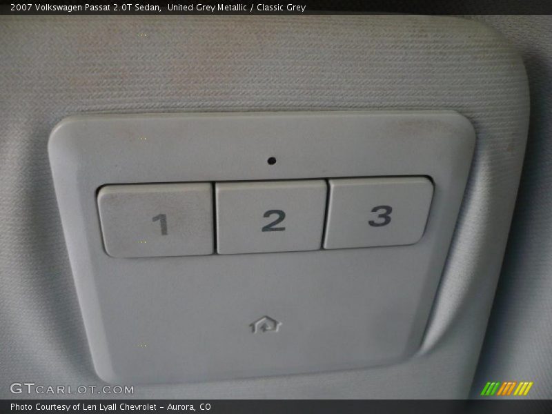 United Grey Metallic / Classic Grey 2007 Volkswagen Passat 2.0T Sedan