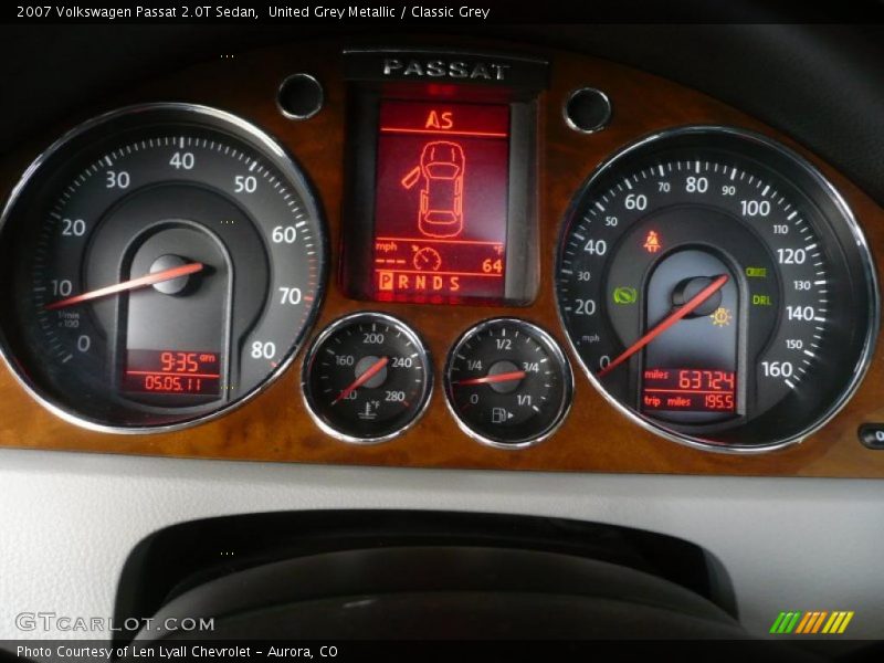 United Grey Metallic / Classic Grey 2007 Volkswagen Passat 2.0T Sedan