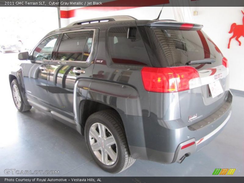 Cyber Gray Metallic / Jet Black 2011 GMC Terrain SLT