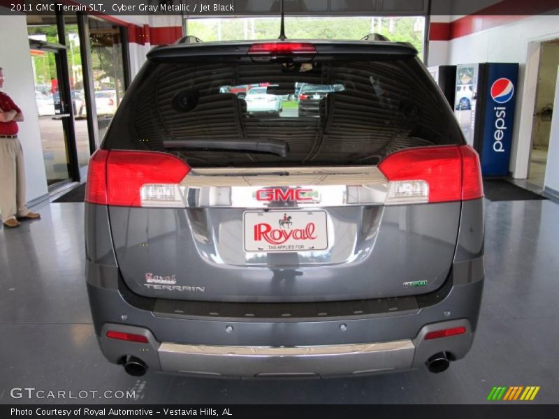 Cyber Gray Metallic / Jet Black 2011 GMC Terrain SLT