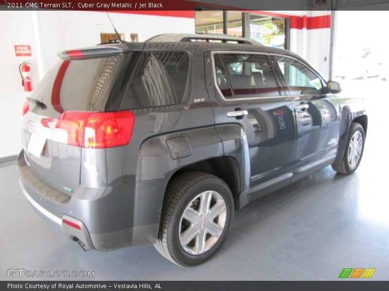 Cyber Gray Metallic / Jet Black 2011 GMC Terrain SLT