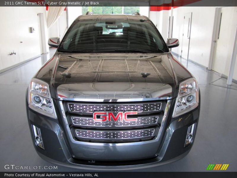 Cyber Gray Metallic / Jet Black 2011 GMC Terrain SLT