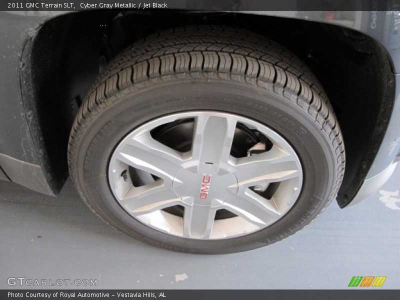 Cyber Gray Metallic / Jet Black 2011 GMC Terrain SLT
