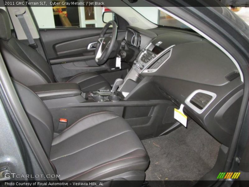 Cyber Gray Metallic / Jet Black 2011 GMC Terrain SLT