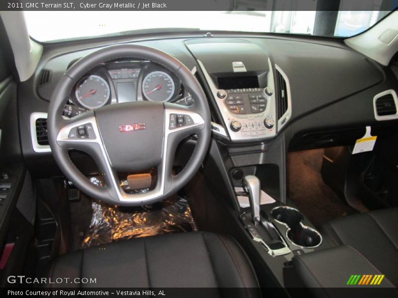 Cyber Gray Metallic / Jet Black 2011 GMC Terrain SLT