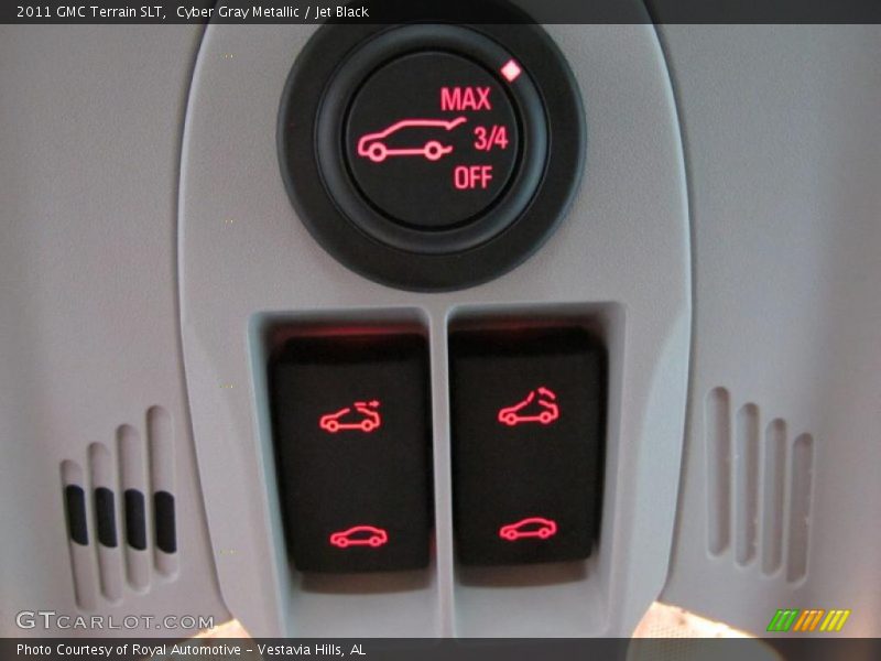 Cyber Gray Metallic / Jet Black 2011 GMC Terrain SLT