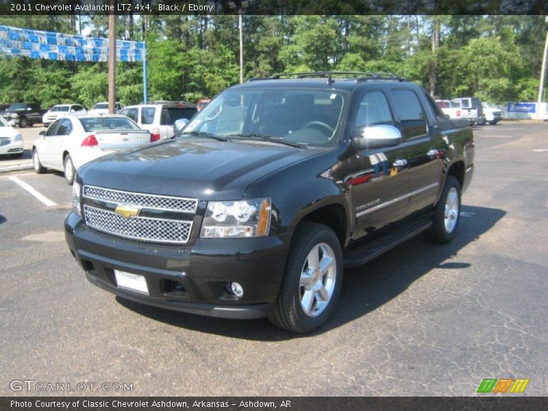 Black / Ebony 2011 Chevrolet Avalanche LTZ 4x4