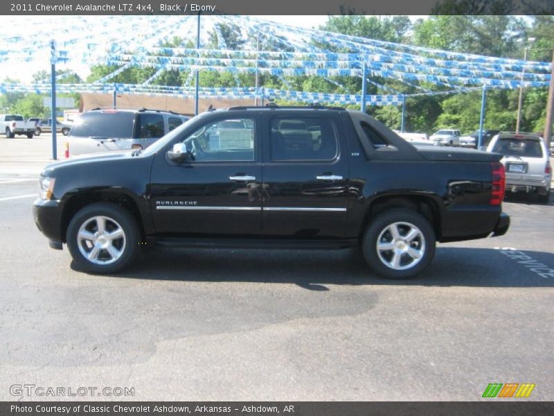 Black / Ebony 2011 Chevrolet Avalanche LTZ 4x4