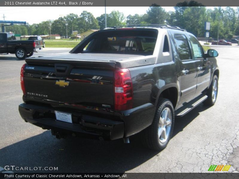 Black / Ebony 2011 Chevrolet Avalanche LTZ 4x4