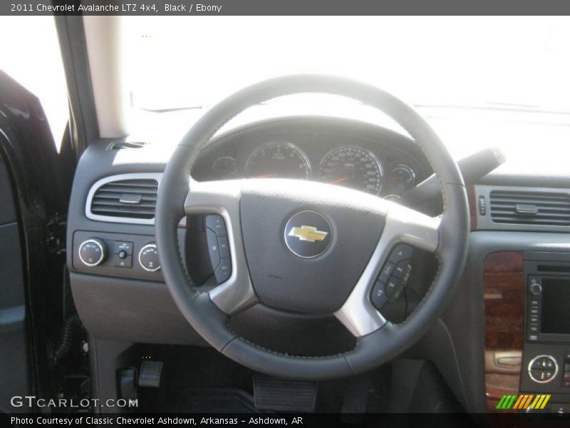 Black / Ebony 2011 Chevrolet Avalanche LTZ 4x4