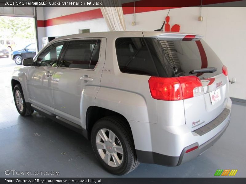 Quicksilver Metallic / Jet Black 2011 GMC Terrain SLE