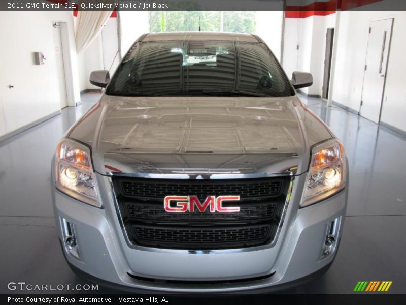 Quicksilver Metallic / Jet Black 2011 GMC Terrain SLE