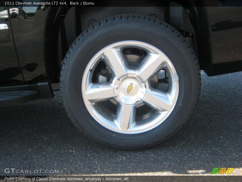 Black / Ebony 2011 Chevrolet Avalanche LTZ 4x4