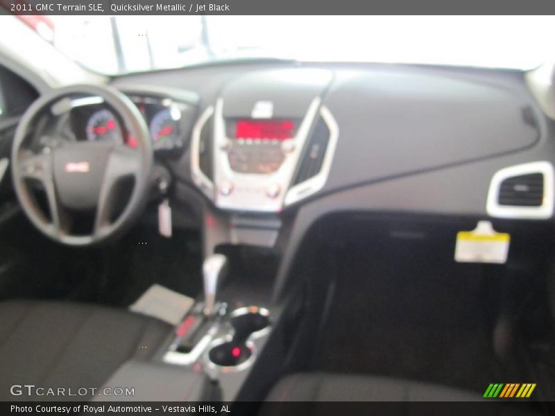 Quicksilver Metallic / Jet Black 2011 GMC Terrain SLE