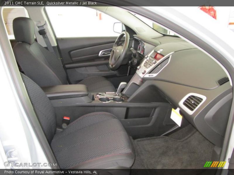 Quicksilver Metallic / Jet Black 2011 GMC Terrain SLE